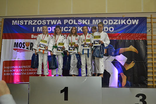Judoczki UKS MOSiR JASŁO - najlepsze z Jasła podczas Mistrzostw Polski.