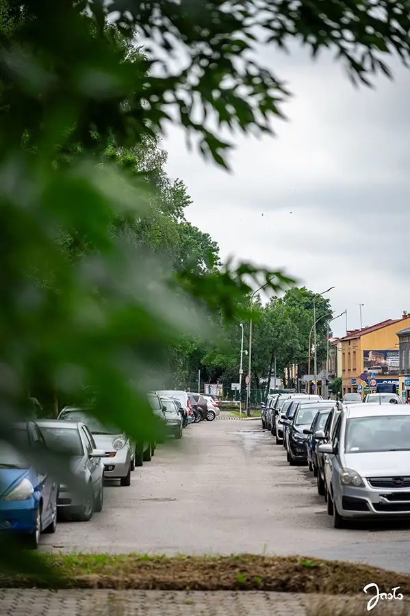 Parking przy ul. Jagiełły w Jaśle