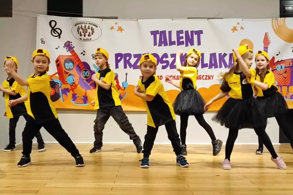 Taneczne talenty dzieci z przedszkoli w Jaśle