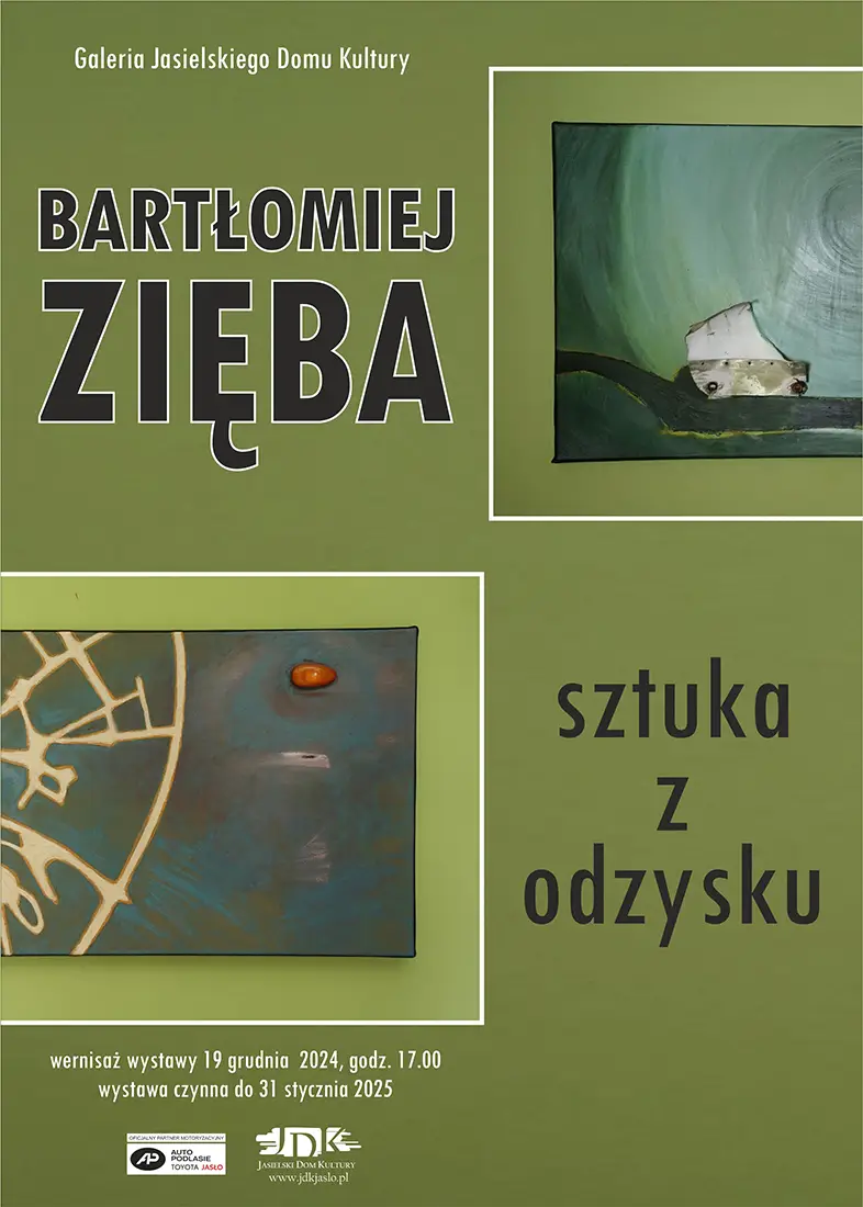 W Galerii JDK: sztuka z odzysku Bartłomiej Zięba 