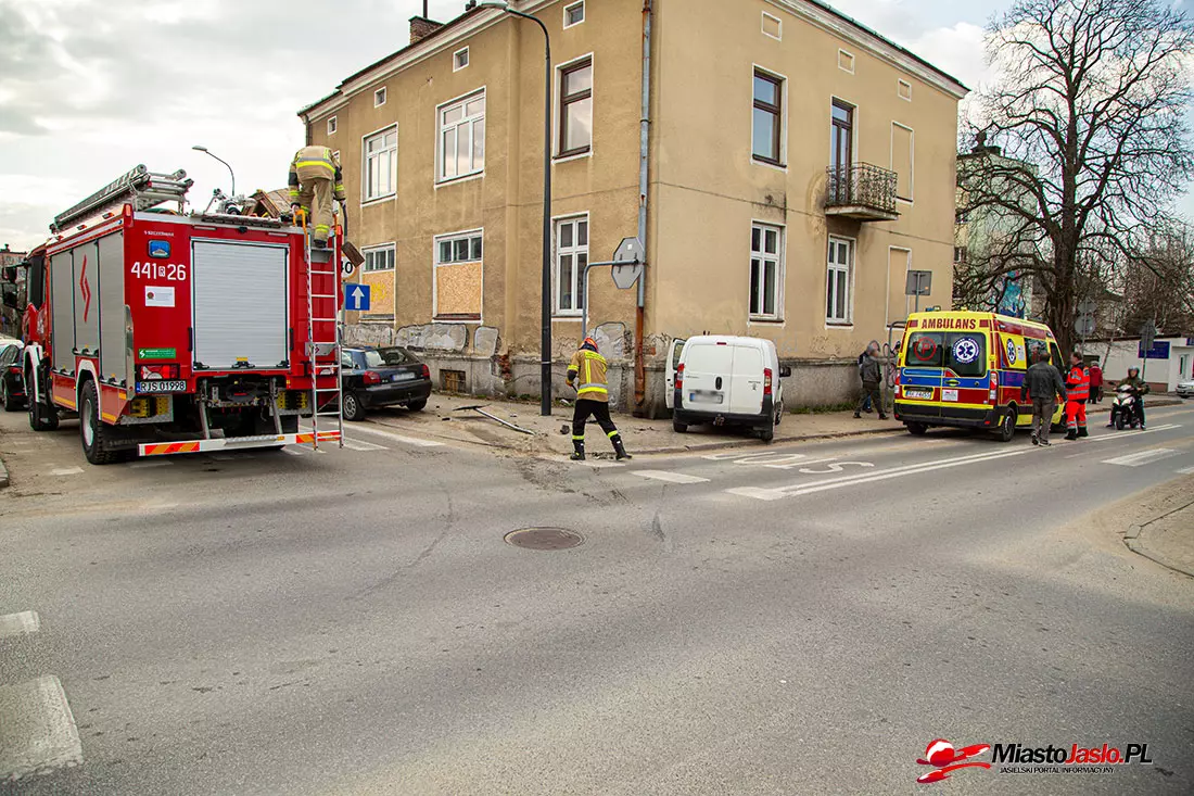 Wypadki samochodowe w Jaśle